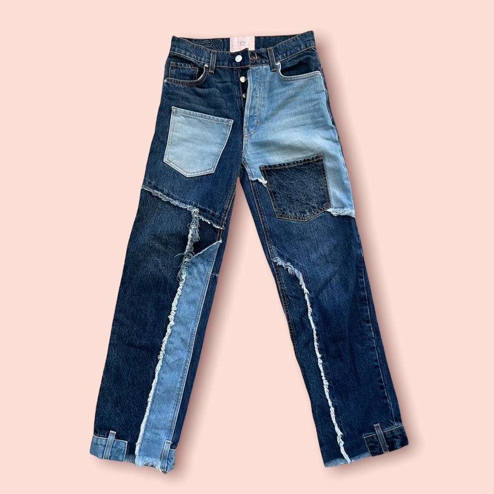 Revice patch work denim - Picture 2 of 5